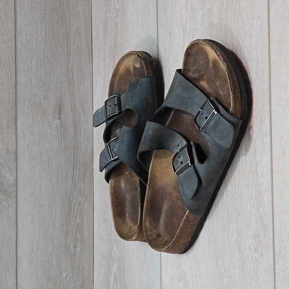 Betula By Birkenstock Women Arizona Sandals Flats shoes sz 38/7 Narrow - Picture 1 of 15